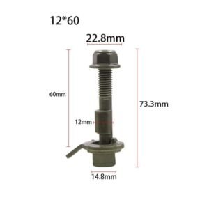 10.9 Grade Camber Bolts 12mm-17mm | Single & Double Washer Alignment eccentric screw