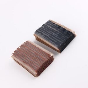 Tire Repair Seal String | Tubeless Tyre Plug Strip Black & Brown